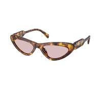 Miu Miu MU B11SU 14L4I0 Woman Sunglasses Acetate Turtle Pink Cat Eye Normal