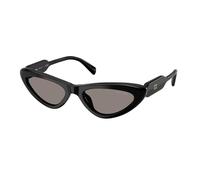 Miu Miu MU B11SU 16K80Q Woman Sunglasses Acetate Black Grey Cat Eye Normal