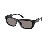 Miu Miu MU B12S 16K80Q Woman Sunglasses Acetate Black Grey Squared Normal