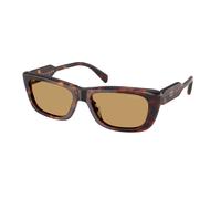 Miu Miu MU B12S 27L10Y Woman Sunglasses Acetate Turtle Brown Squared Normal