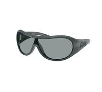 Miu Miu MU B14SU 25N70M Woman Sunglasses Injected Grey Black Geometric Normal