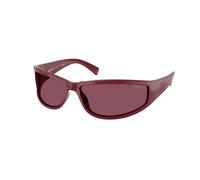 Miu Miu MU C06SU 24N30Y Woman Sunglasses Acetate Red Violet Geometric Normal
