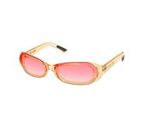 Miu Miu MU C07SU 24S81E Woman Sunglasses Nylon Yellow Pink Squared Normal Nuanced