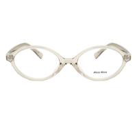 Miu Miu MU01XV Women's Glasses, Clear, Size 50
