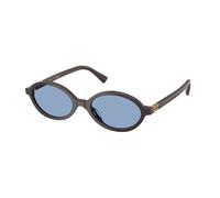 Miu Miu MU 04ZS 22C60O Woman Sunglasses Acetate Brown Blue Round Normal