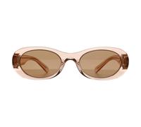 Miu Miu MU06ZS Womens Noisette Transparent Pink Sunglasses
