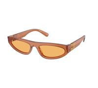Miu Miu MU07ZS 15T0B7 Womenâs Sunglasses Brown Size 56