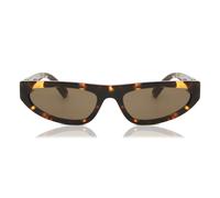 Miu Miu Woman Sunglass MU 07ZS - Frame color: Honey Havana, Lens color: Dark Brown