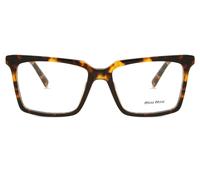 Miu Miu MU08XV Women's Glasses, Tortoiseshell, Size 52