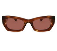 Miu Miu MU09WS 11Q08S Womenâs Sunglasses Brown Size 53