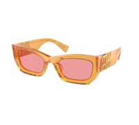 Miu Miu MU09WS 12T1D0 Womenâs Sunglasses Clear Size 53