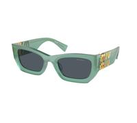 Miu Miu MU09WS 19L09T Womenâs Sunglasses Green Size 53