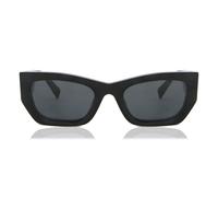 Miu Miu Woman Miu Miu MU 09WS 1AB5S0 Sunglasses Acetate Black Grey Squared Normal