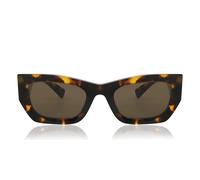 Miu Miu Woman MU 09WS VAU06B Sunglasses Acetate Turtle Brown Squared Normal