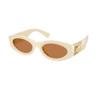 Miu Miu MU11WS 21D90Q Womenâs Sunglasses White Size 54