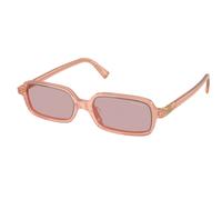 Miu Miu MU 11ZS 20I60V Woman Sunglasses Acetate Pink Pink Squared Normal