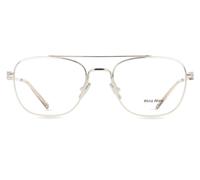 Miu Miu MU51WV Women's Glasses, Silver, Size 53