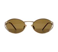 Miu Miu Sunglasses MU 52YS 7OE01T Gold brown Woman