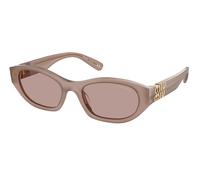 Miu Miu MU A03S 28L20I Woman Sunglasses Acetate Grey Brown Geometric Normal