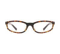 Miu Miu MU A06S 14L08N Woman Sunglasses Acetate Turtle Transparent Geometric Normal