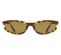 Miu Miu MU A06S 14L09Z Woman Sunglasses Acetate Turtle Brown Geometric Normal