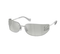 Miu Miu MUA51S 1BC10Y Womenâs Sunglasses Silver Size 75