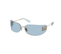 Miu Miu MUA51S ZVN10P Womenâs Sunglasses Gold Size 75