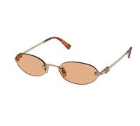 Miu Miu MUA54S 7OE90X Womenâs Sunglasses Brown Size 51