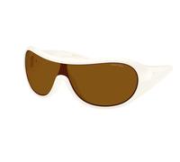 Miu Miu MU B14SU 17K20V Woman Sunglasses Injected White Bronze Geometric Normal