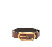 Miu Miu oval buckle belt - Brown 75