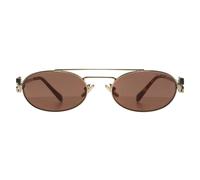 Miu Miu Sunglasses MU 54ZS ZVN70D Gold brown Woman