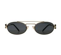 Miu Miu Sunglasses MU 54ZS ZVN08Z Pale Gold Dark Grey