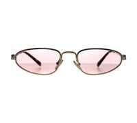 Miu Miu Woman MU A52S ZVN4I0 Sunglasses Metal Gold Pink Geometric Normal