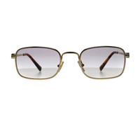 Miu Miu Rectangle Gold Dark Grey To Clear Gradient Mu53As Gold One Size