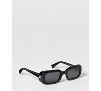 MIU MIU Rectangular Frame Acetate Sunglasses with Contrast Logo - Size: 52 - female