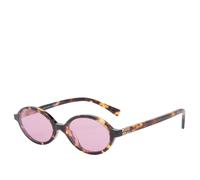 Miu Miu Woman Sunglass MU 04ZS - Frame color: Honey Havana, Lens color: Bordeaux