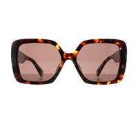 Miu Miu Woman MU 10YS VAU06B Sunglasses Acetate Turtle Brown Geometric Normal