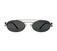 Miu Miu Sunglasses MU 54ZS ZVN08Z Pale Gold Dark Grey