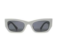 Miu Miu Sunglasses MU09WS 1425S0 White Dark Grey