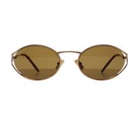 Miu Miu Sunglasses MU 52YS 7OE01T Gold brown Woman