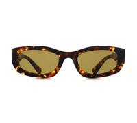 Miu Miu Sunglasses MUB04S 14L09Z Havana Honey Dark Brown