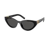 Miu Miu Woman MU A04S 16K08Z Sunglasses Acetate Black Grey Butterfly Normal