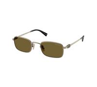 Miu Miu Woman MU A53S 26C09Z Sunglasses Metal Gold Brown Squared Normal