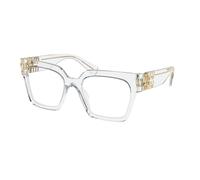 Miu Miu MU04UV 2AZ1O1 Women's Eyeglasses Clear Size 52 (Frame Only) - Blue Light Block Available