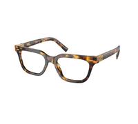 Miu Miu MU07XV VAU1O1 Women's Eyeglasses Tortoiseshell Size 53 (Frame Only) - Blue Light Block Available
