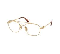 Miu Miu Woman MU 51WV 5AK1O1 Optical frames Metal Gold Transparent Squared Normal