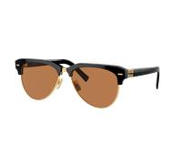 Miu Miu Woman Sunglass MU 09ZS - Frame color: Black, Lens color: Brown