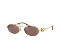 Sunglasses Miu miu Mu 54zs col. zvn70d Donna Rotonda Oro