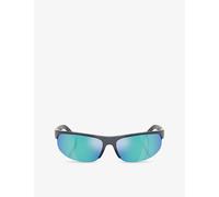 Miu Miu Womens Miu Miu Mu A02S Oval-Frame Injected Sunglasses Grey