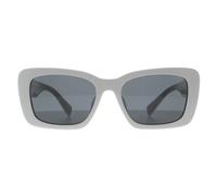 Miu Miu Women's Rectangle White Dark Grey MU07YS